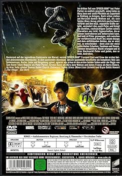 SPIDER-MAN 3 [EDIZIONE: GERMAN [DVD] [2007]: Amazon.co.uk